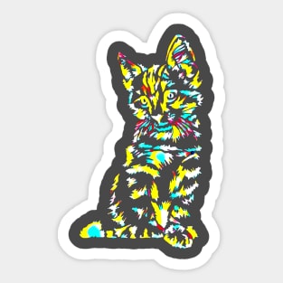 Cute Cat Sticker